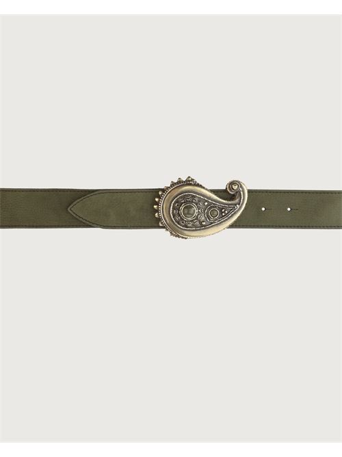Cintura Nabucco in nubuck fibbia cabochon ORCIANI | D0196NABOLI