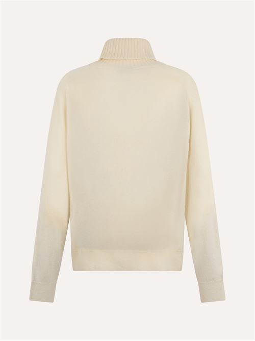 MAGLIA A COLLO ALTO IN 100% CASHMERE A ROMBI BALLANTYNE | B1P73412KG698229