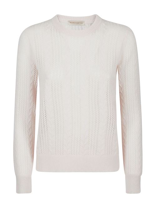 Maglia Girocollo in Cashmere PUROTATTO | 2160061111