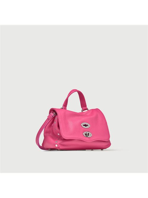 BORSA POSTINA® BABY IN PELLE MARTELLATA PINK ORCHIDEA ZANELLATO | 068010-0040000BABYZ0870