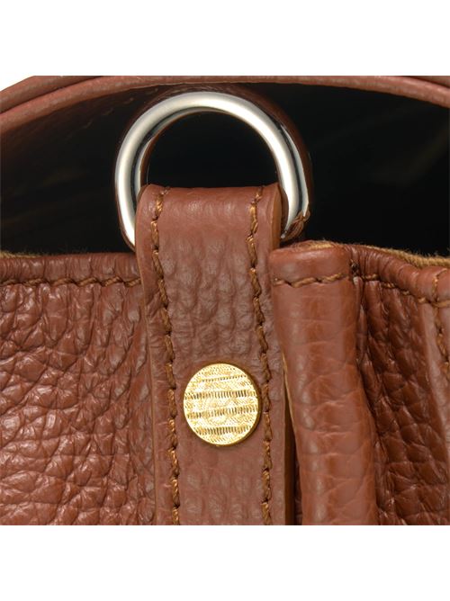 BORSA POSTINA® SMALL IN PELLE MARTELLATA BROWN CANALETTO  ZANELLATO | 068010-0040000SZ0240