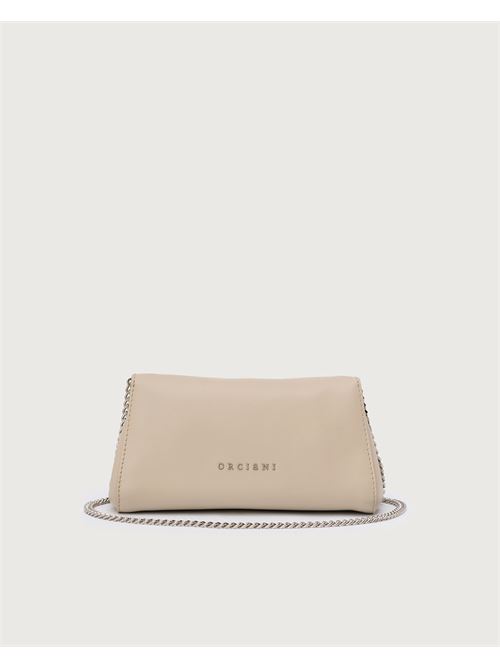 Clutch Gossip Nappa Chain in pelle ORCIANI | B02169CHPNDP