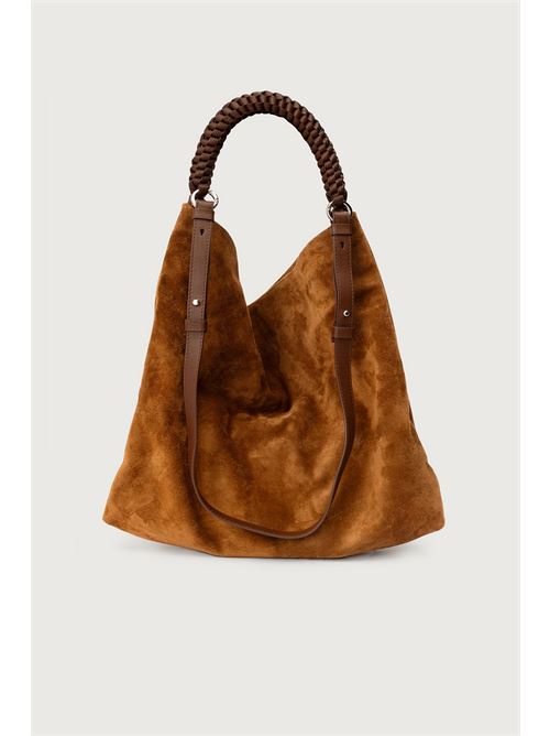 Borsa Todo Peach a spalla in suede ORCIANI | B02172PEASEL