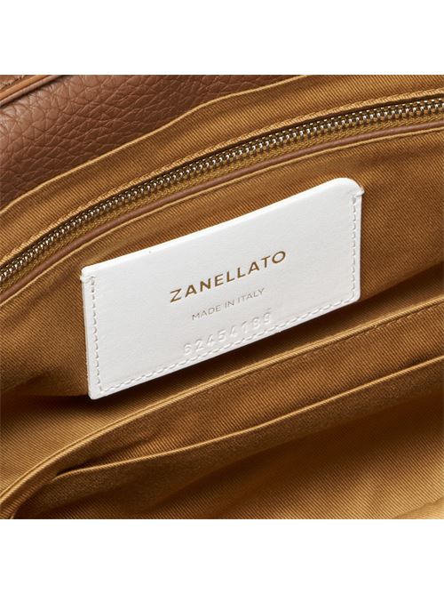 BORSA DOTTA® SMALL IN PELLE MARTELLATA BROWN SAN ZENO ZANELLATO | 068750-1120000SZ0282